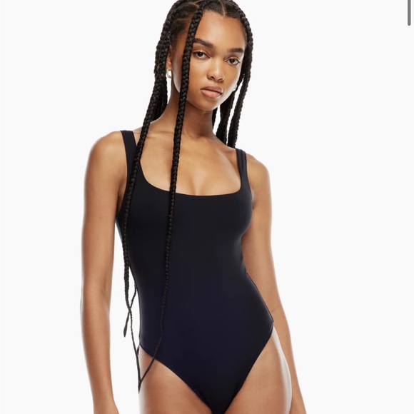 Aritzia Tops - Aritzia Babaton Contour Tank Bodysuit - Black - XS